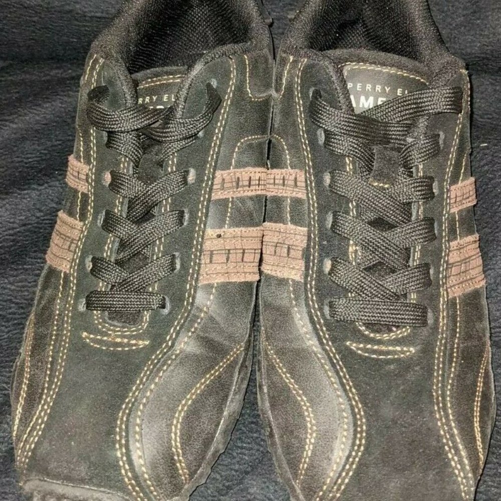 Perry Ellis America Franklin Casual Leather Suede Shoes Men's 8 | WORN ONCE